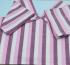 BEDSHEET STRIPE 90X108 2 PILLOW COVER